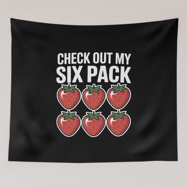 Item preview, Check Out My Six Pack Strawberry Funny  designed and sold by RuthGAArt.