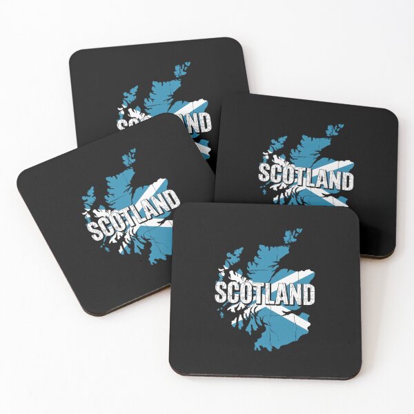 Item preview, Scottish Map and Flag Souvenir - Distressed Scotland  designed and sold by VasilisLamArt.