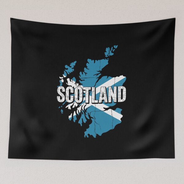 Item preview, Scottish Map and Flag Souvenir - Distressed Scotland  designed and sold by VasilisLamArt.