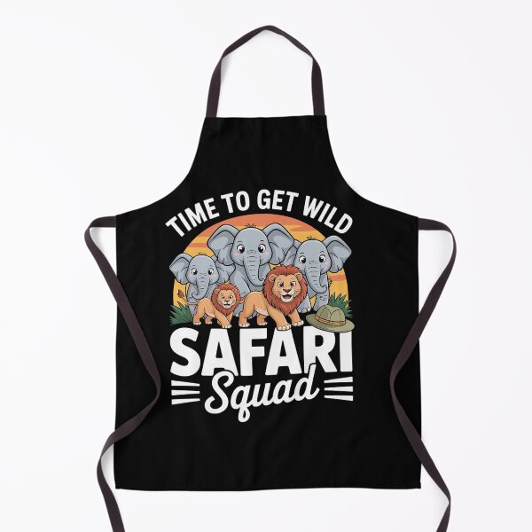 Item preview, Safari Tour Guide Safari Animals Time To Get Wild Squad designed and sold by milanforbes.