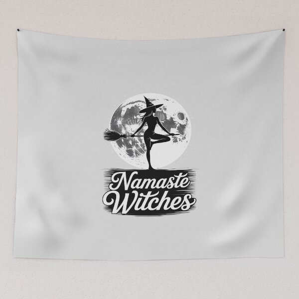 Item preview, Namaste Witches Halloween Yoga Lover designed and sold by skanderio.