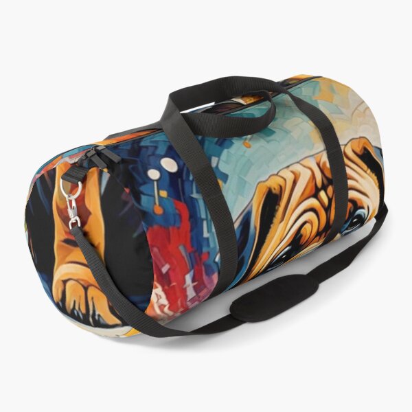 Item preview, Colorful Abstract Bulldog Portrait designed and sold by Wags & Tails.