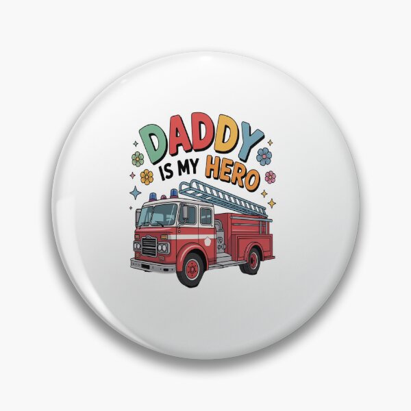Item preview, Fireman Firefighter Daddy & Me Daddy Is My Hero Father’s Day designed and sold by KonopikaaArt.