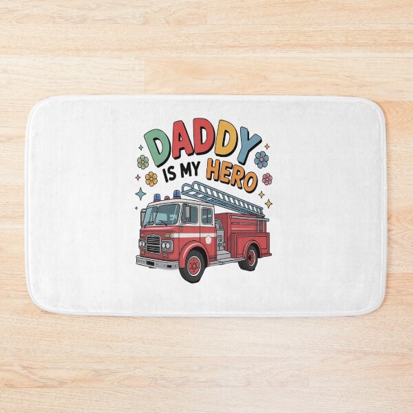 Item preview, Fireman Firefighter Daddy & Me Daddy Is My Hero Father’s Day designed and sold by KonopikaaArt.