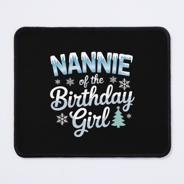 Item preview, Nannie of The Birthday Girl Snowflakes Themed Matching designed and sold by skanderio.