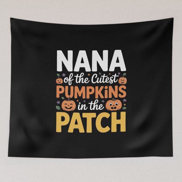 Item preview, Nana Of The Cutest Pumpkins In The Patch Halloween Pumpkin designed and sold by skanderio.