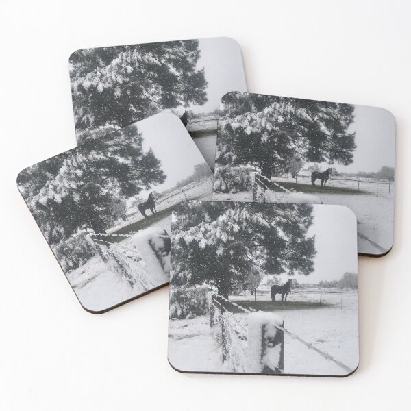 Item preview, Horse in the snow designed and sold by Clare Colins.