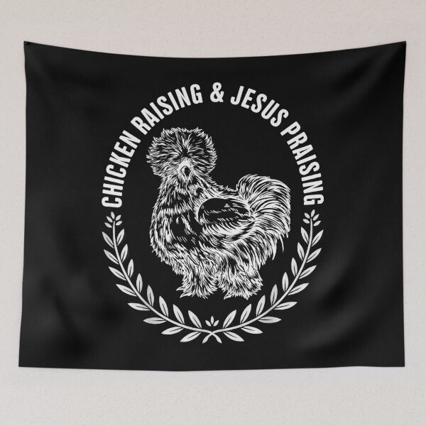 Item preview, Silkie Chicken and Faith T-Shirt designed and sold by LashondaGreen89.