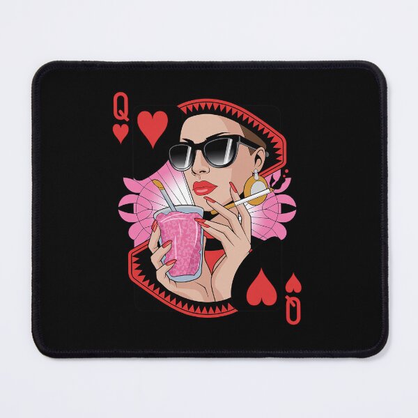 Item preview, Queen of Hearts Coffee Lover designed and sold by VasilisLamArt.