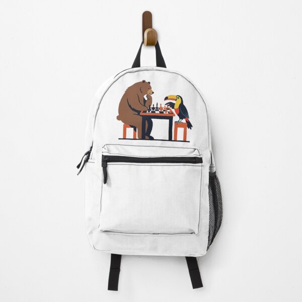 Item preview, Bear vs Toucan — Chess Match Cute Animal Illustration designed and sold by V & I.