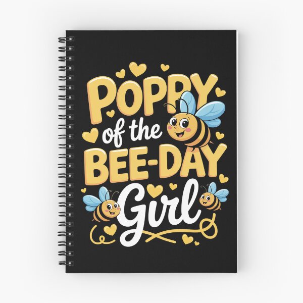 Item preview, Poppy of The Bee Day Girl Birthday Party Bee Lover designed and sold by estellaken.
