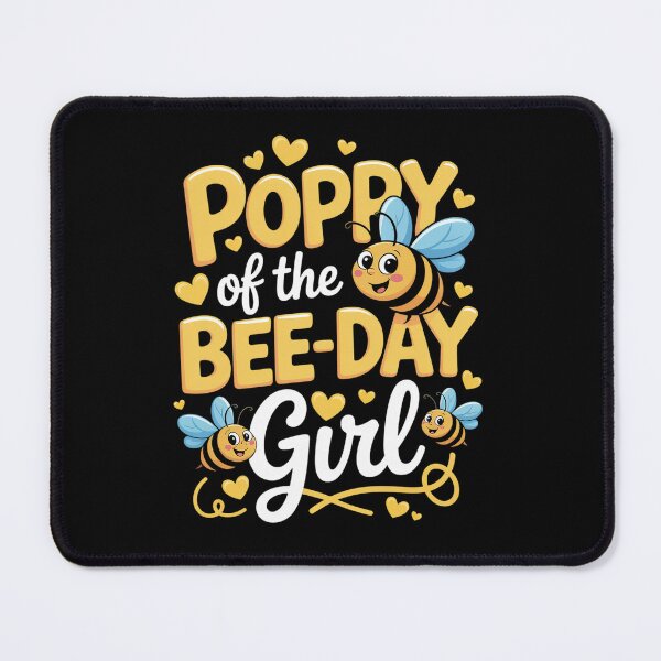Item preview, Poppy of The Bee Day Girl Birthday Party Bee Lover designed and sold by estellaken.