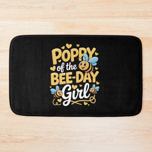 Item preview, Poppy of The Bee Day Girl Birthday Party Bee Lover designed and sold by estellaken.