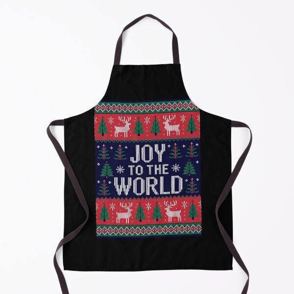Item preview, Joy To The World Knitted Festive Christmas Pattern designed and sold by RedCircleArt.