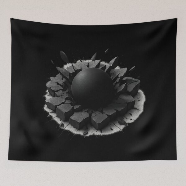 Item preview, Black Sphere Emergence - Cinematic 3D Explosion designed and sold by MKreative Studio.