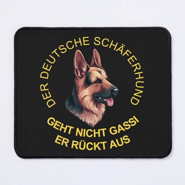 Item preview, The German Shepherd doesn't go for walks designed and sold by AB-Creations-.