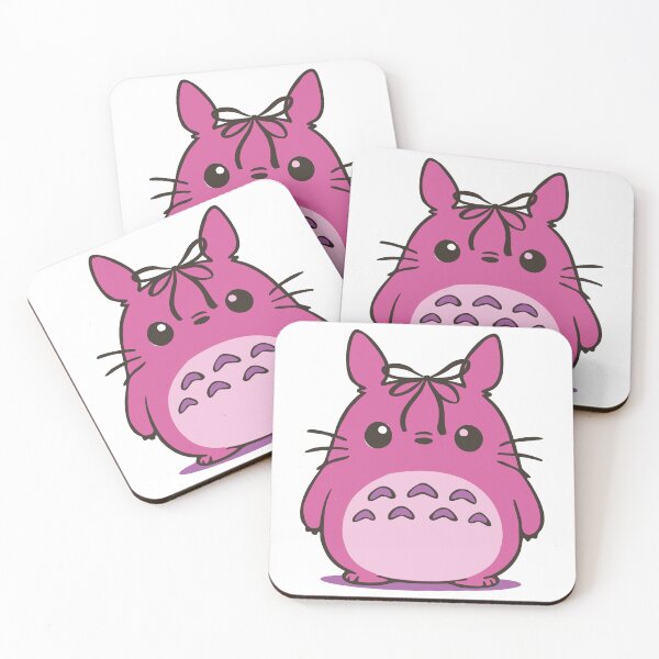 Artikelvorschau, Rosa Totoro – Niedlicher Chibi-Stil entworfen und verkauft von LesCreasdAlicia.