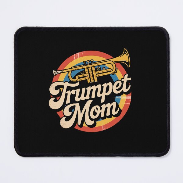 Item preview, Trumpet Player Mom Mother Retro Vintage Trumpet Mom designed and sold by GamtosMintys.
