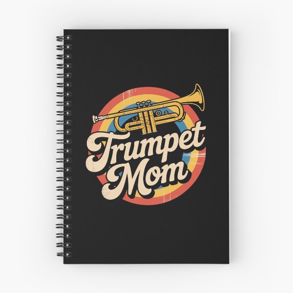 Item preview, Trumpet Player Mom Mother Retro Vintage Trumpet Mom  designed and sold by GamtosMintys.