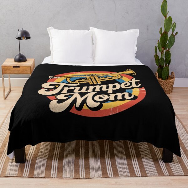 Item preview, Trumpet Player Mom Mother Retro Vintage Trumpet Mom  designed and sold by GamtosMintys.