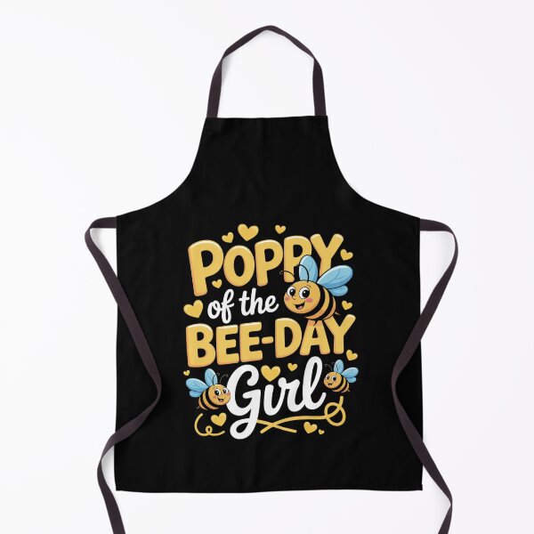 Item preview, Poppy of The Bee Day Girl Birthday Party Bee Lover designed and sold by TiredPack.