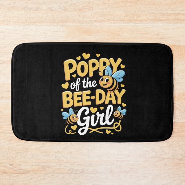Item preview, Poppy of The Bee Day Girl Birthday Party Bee Lover designed and sold by TiredPack.