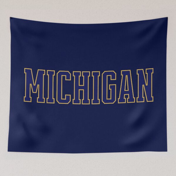 Item preview, Michigan Varsity Text – Bold State Pride Typography Design designed and sold by donwillisjrart.