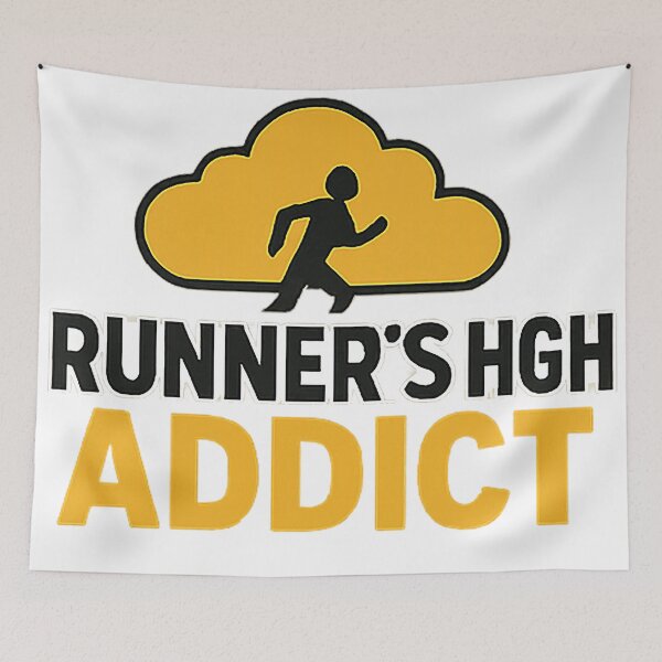 Item preview, RUNNERS HGH ADDICT designed and sold by claudiasout.