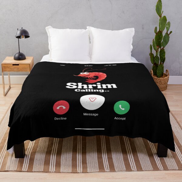 Item preview, Womens Shrim is Calling Remind me Message Decline Accept Phone Call  designed and sold by RsFilsingerArt.