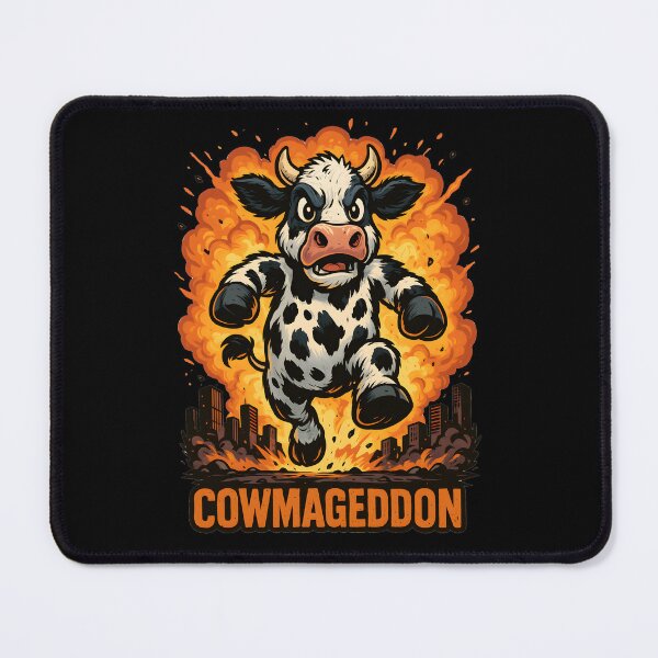Item preview, COWMAGEDDON - Cute Kaiju Cow designed and sold by TheDuckprints.
