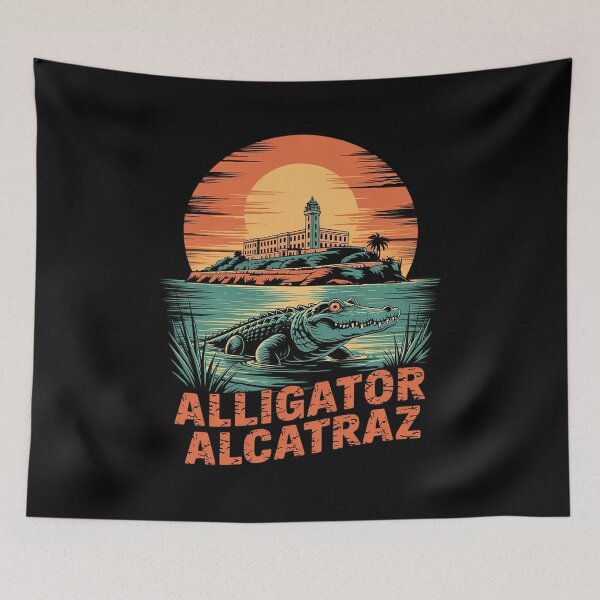 Item preview, Funny Meme Florida Everglades Men Women Alligator Alcatraz  designed and sold by VerseFarm.