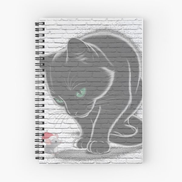 Item preview, Cat & Mouse graffiti designed and sold by halibutgoatramb.