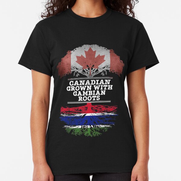 Gambia New T-Shirt Country Flag Top City Map