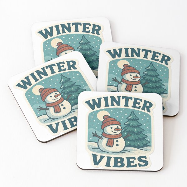Item preview, Winter Vibes Retro Snowman Sticker – Cozy Holiday Aesthetic designed and sold by PixelNest2411.