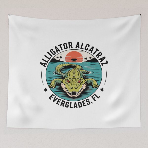 Item preview, Funny Meme Florida Everglades Men Women Alligator Alcatraz1 4  designed and sold by VerseFarm.