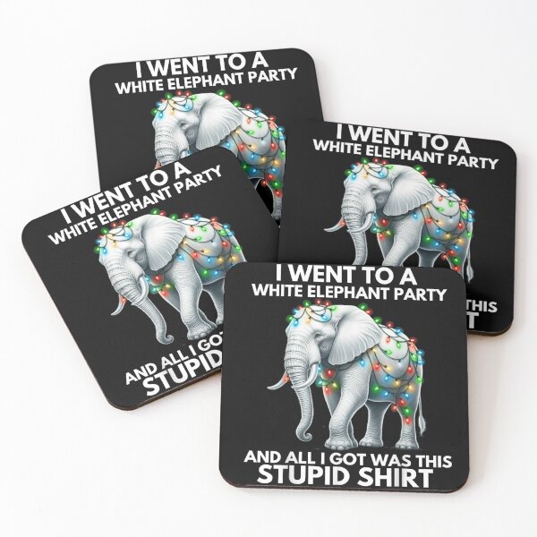 Item preview, All I Got Was This Stupid Shirt Funny White Elephant Party Gift designed and sold by Suzu Comena.