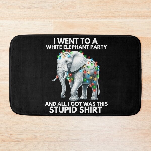 Item preview, All I Got Was This Stupid Shirt Funny White Elephant Party Gift designed and sold by Suzu Comena.