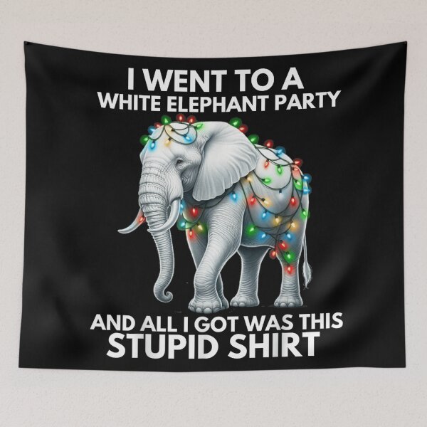 Item preview, All I Got Was This Stupid Shirt Funny White Elephant Party Gift designed and sold by Suzu Comena.