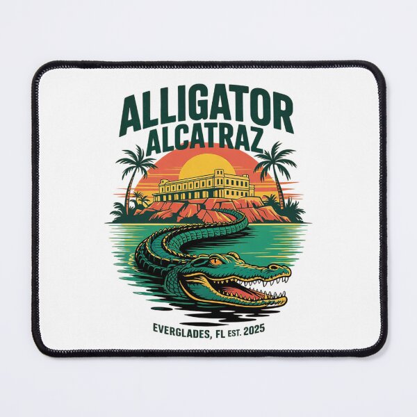 Item preview, Funny Meme Florida Everglades Men Women Alligator Alcatraz2  designed and sold by VerseFarm.
