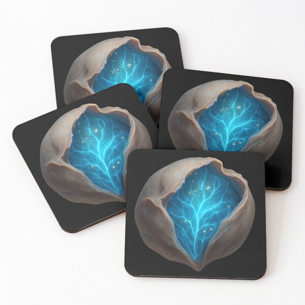 Item preview, Bioluminescent Organic Core - Sci-Fi Tissue Exposure designed and sold by MKreative Studio.