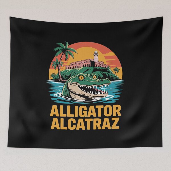 Item preview, Funny Meme Florida Everglades Men Women Alligator Alcatraz4  designed and sold by VerseFarm.