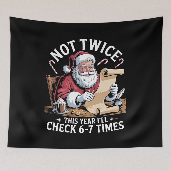 Item preview, Santa I Check The List 6-7 Times 67 Christmas designed and sold by Elenasriveras.