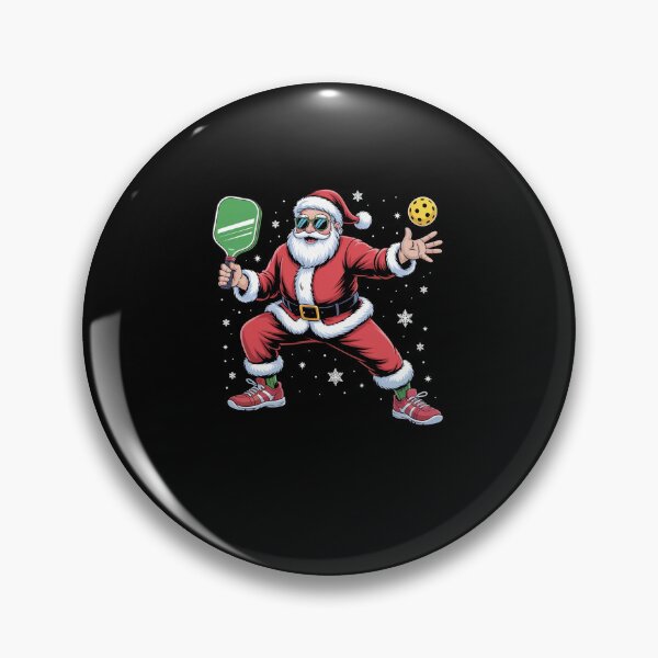 Artikelvorschau, Der Weihnachtsmann spielt Pickleball entworfen und verkauft von Elenasriveras.