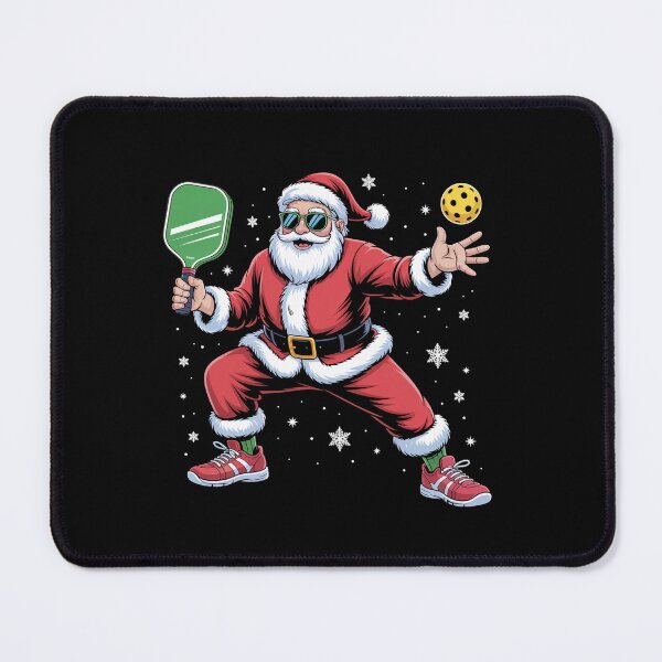 Item preview, Santa Playing Pickleball Xmas designed and sold by Elenasriveras.