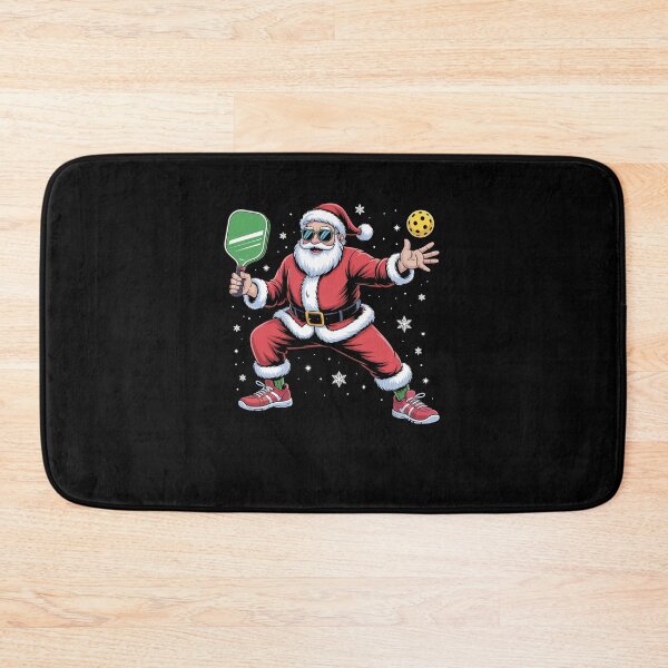 Artikelvorschau, Der Weihnachtsmann spielt Pickleball entworfen und verkauft von Elenasriveras.