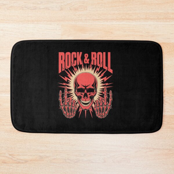 Item preview, Rock & ROLL - Skull Flames Heavy Music Punk  designed and sold by LKappa3Faber.