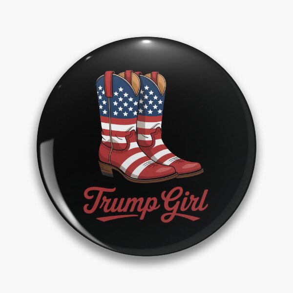 Item preview, Trump Girl American Flag Vote Trump Girl Republican Cowgirl  designed and sold by GamtosMintys.
