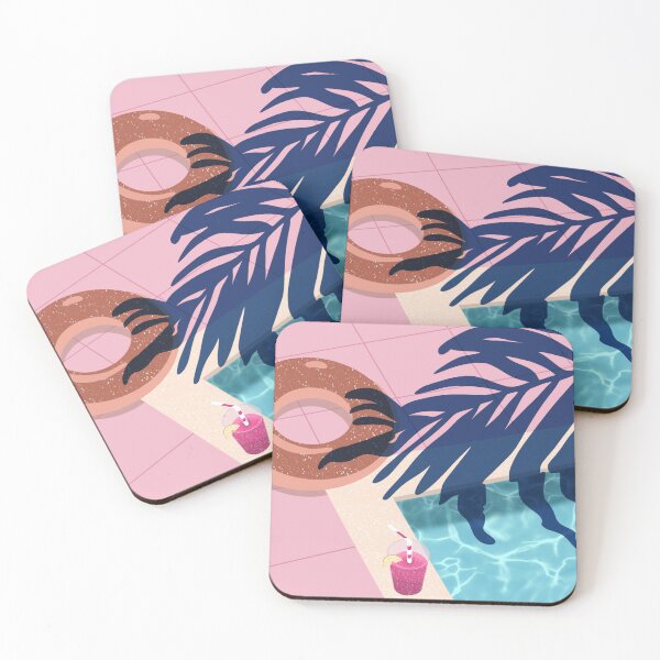 Item preview, By the pool - aesthetic illustration designed and sold by LesCreasdAlicia.