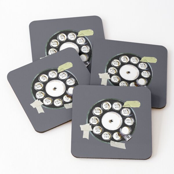 Item preview, Phone Dial, Masking Tape Sticker, Retro Phone designed and sold by suekieper.