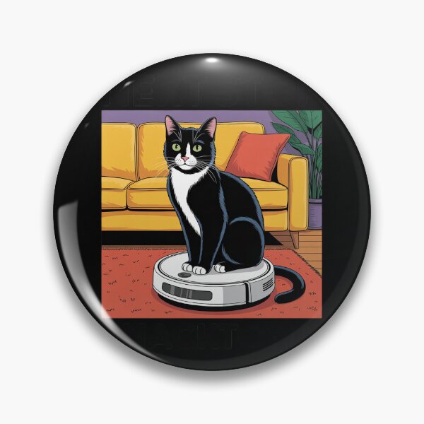 Item preview, Next Stop Snacktown Cat On Robot Vacuum Cleaner Funny designed and sold by imsamaharem.